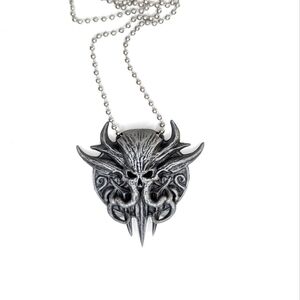 Baldurs Gate Necklace Silver